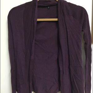 Eggplant purple express cardigan/sweater
