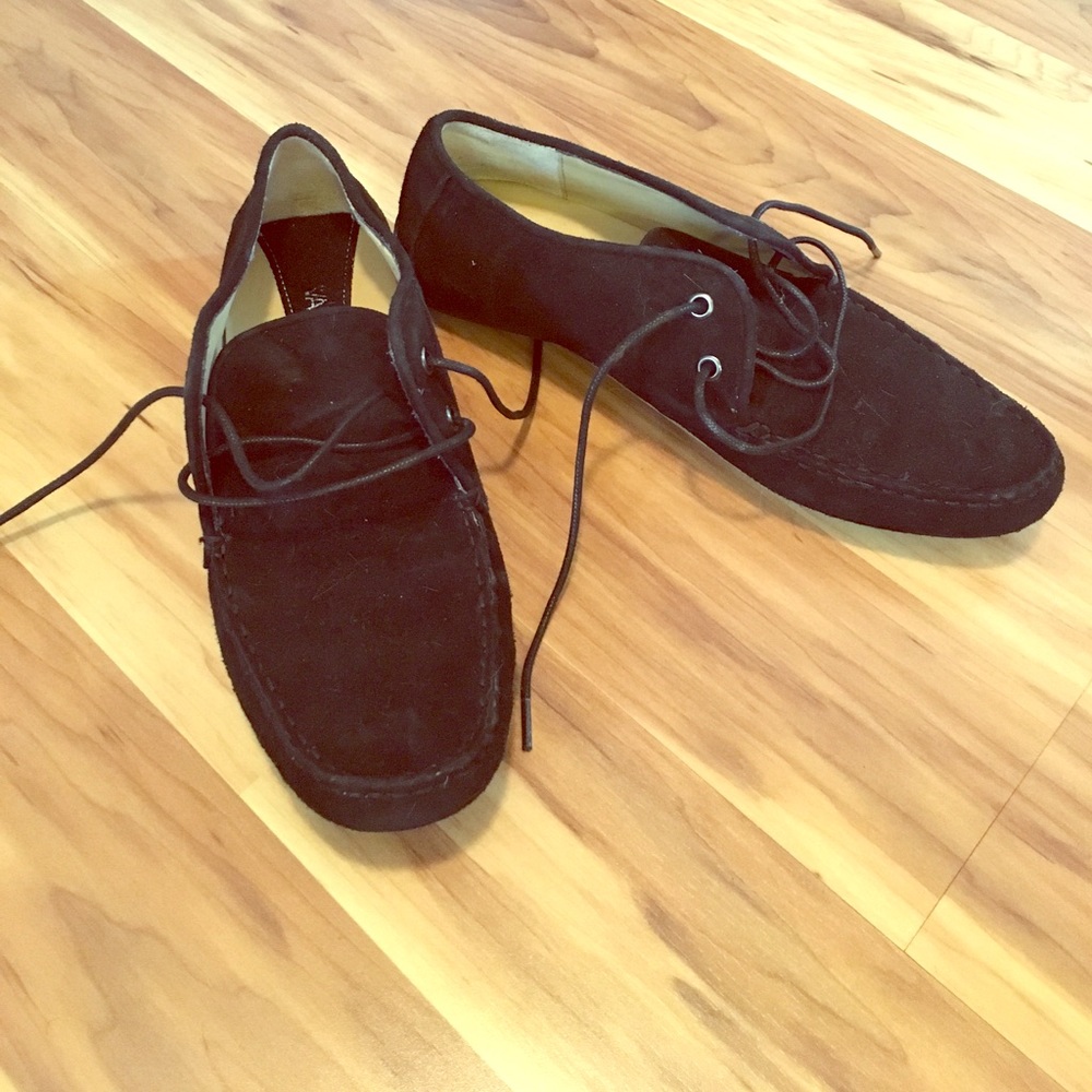 Suede flats