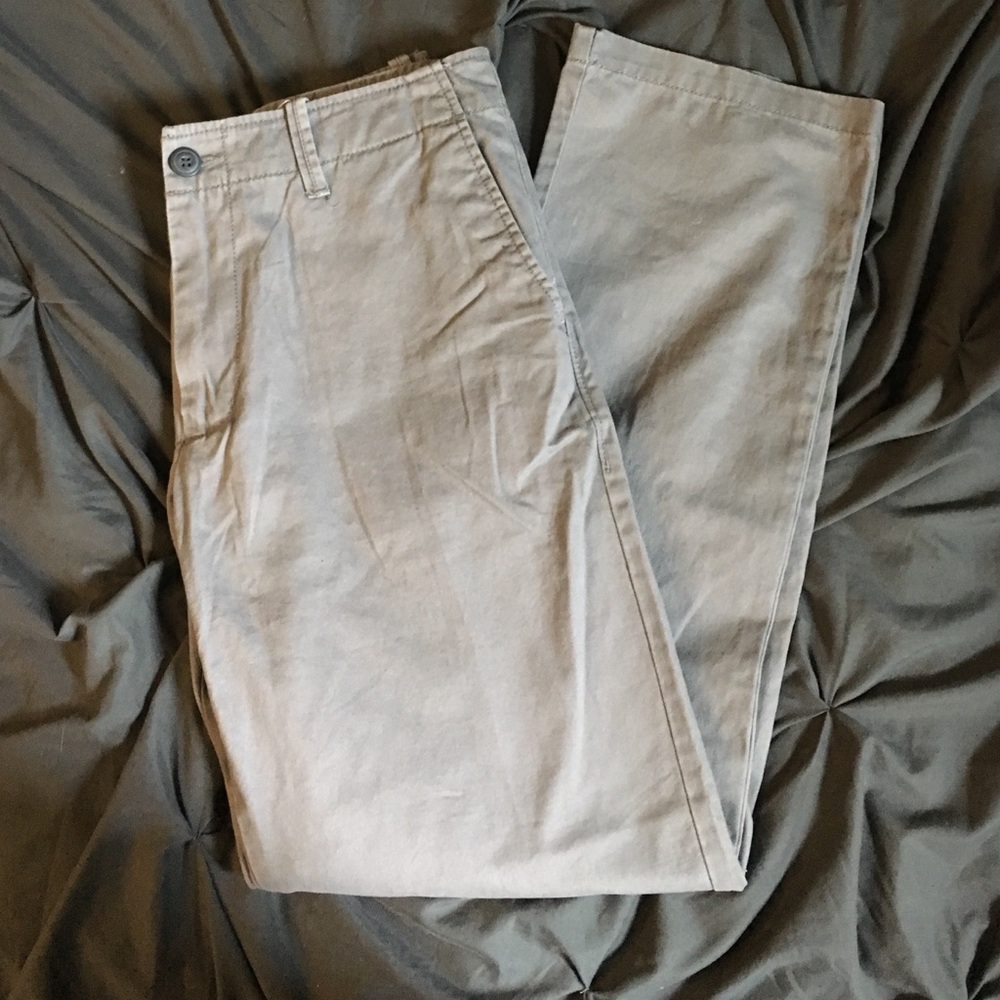Grey men's khakis