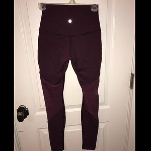 Lululemon High-rise Legging with Mesh