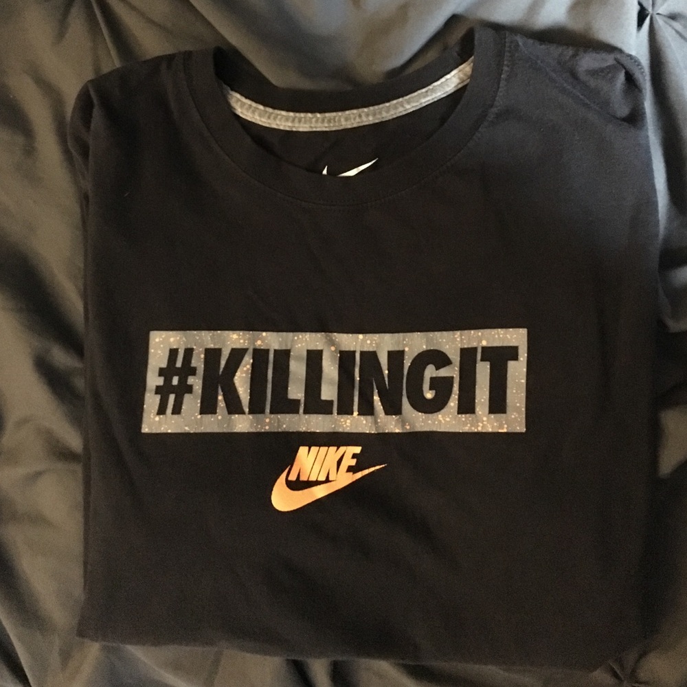 Men's black Nike t shirt