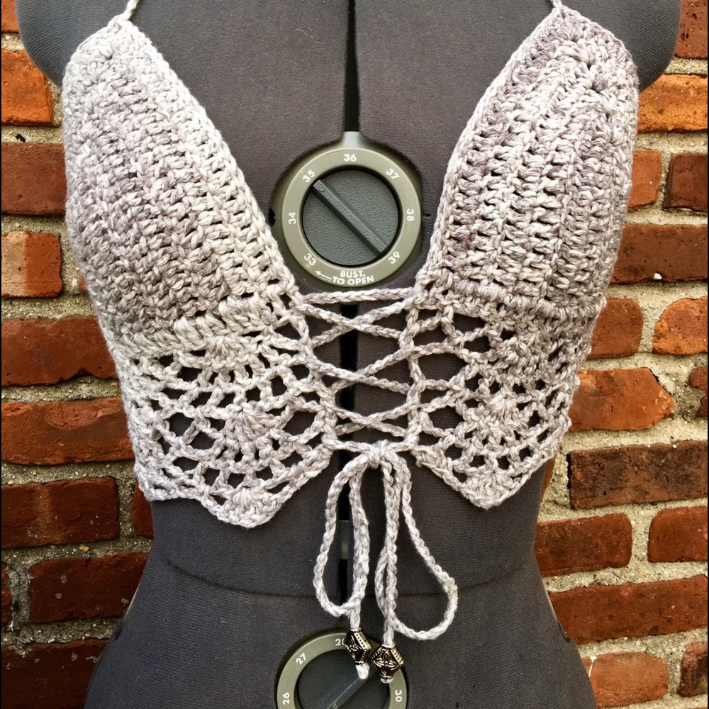 Crop top, Summer Top, Helter Top, Bralette