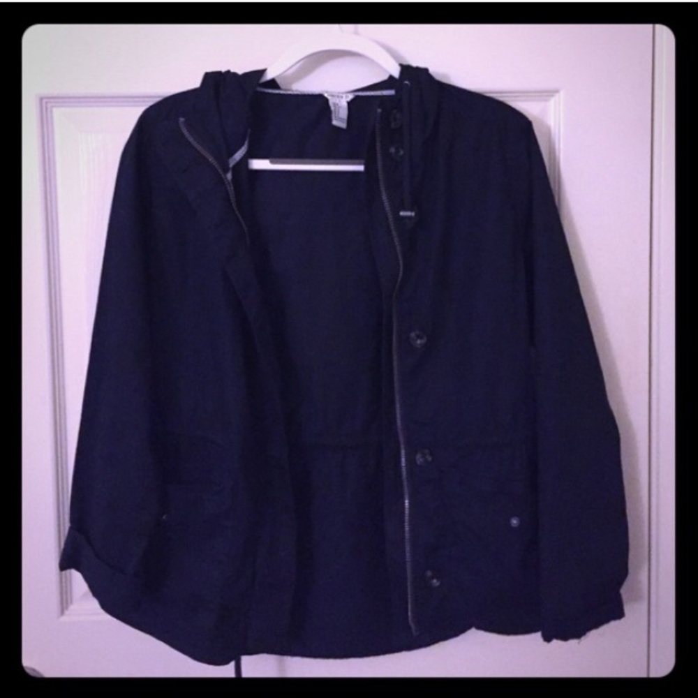 Forever 21 Navy Parka