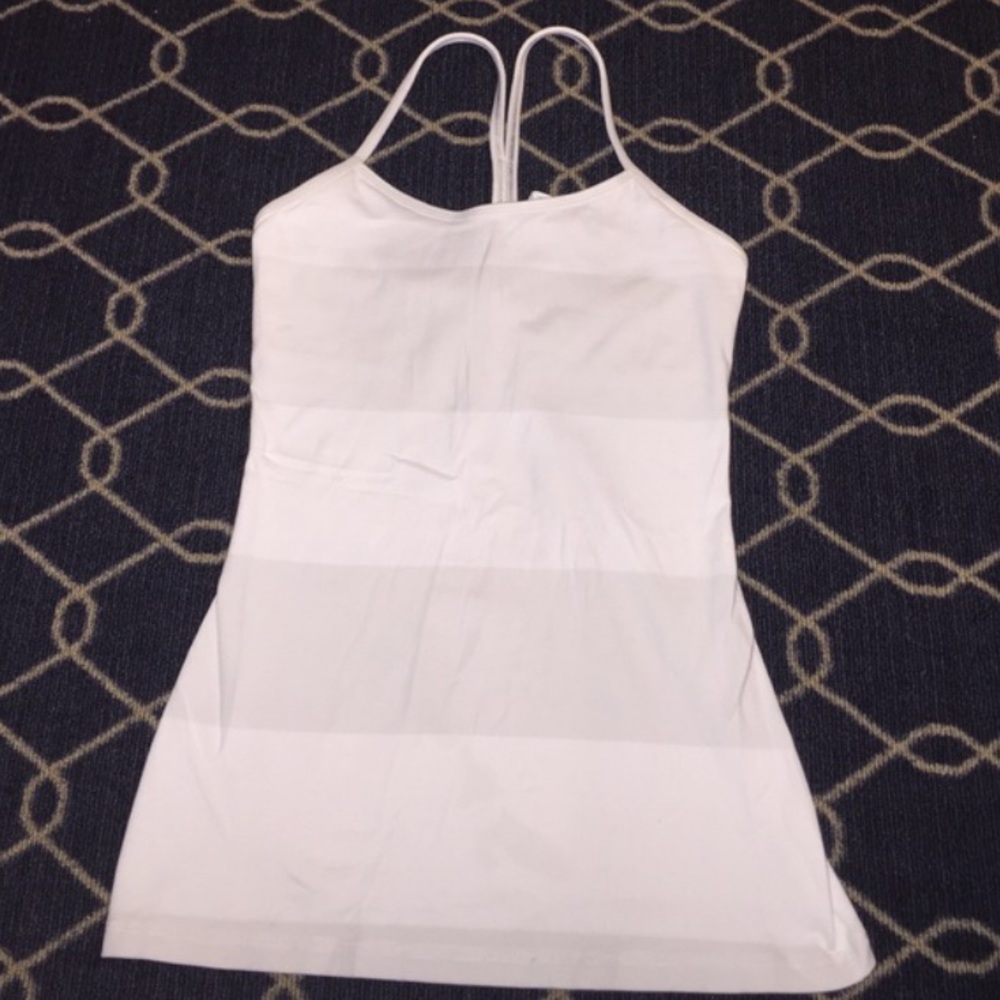 🍋Lululemon Striped Racerback Tank