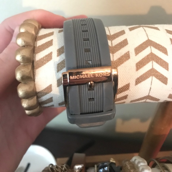 MK rose gold watch main image 3