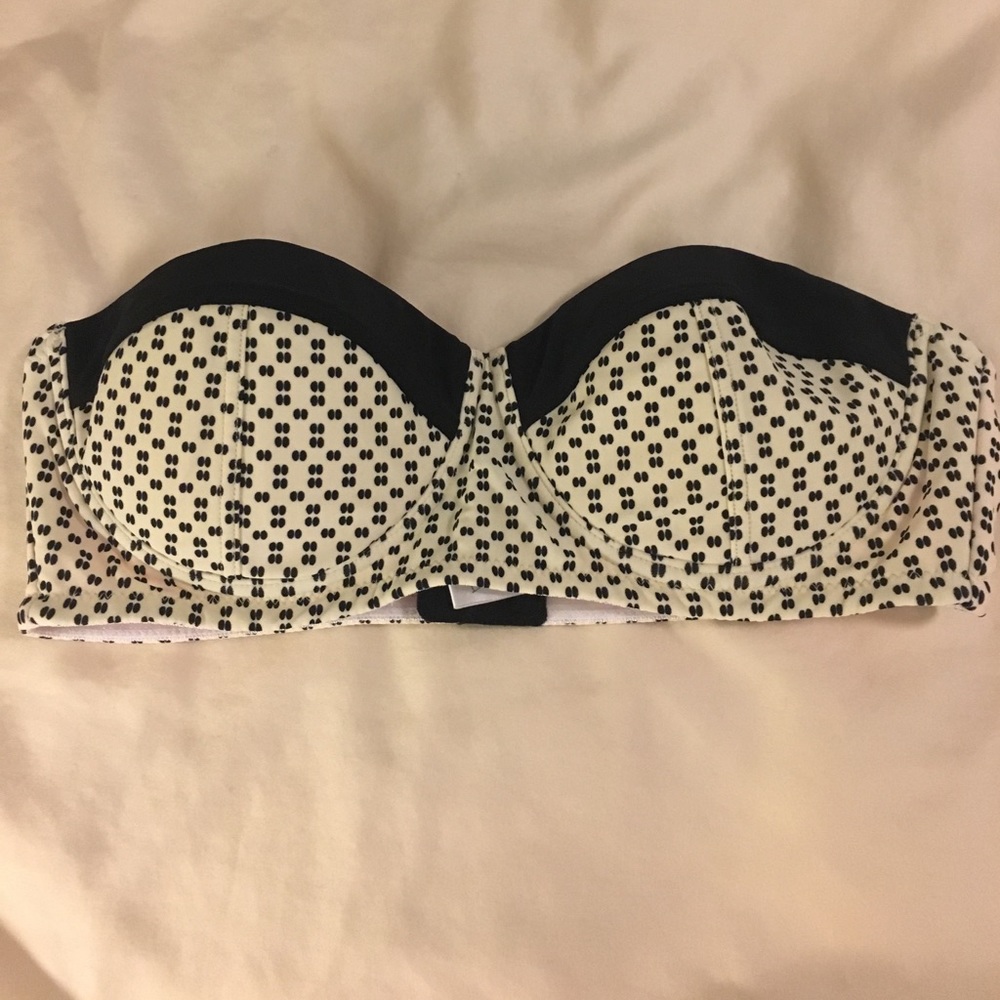 Jessica Simpson Bandeau Swim Top - Small