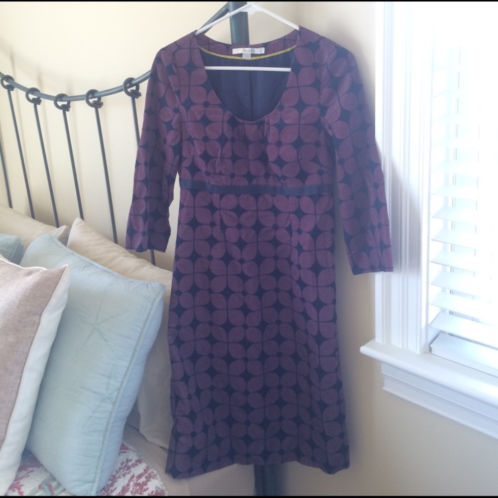 Boden Mod Pencil Dress Purple