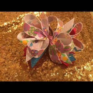 Easter hair bow
