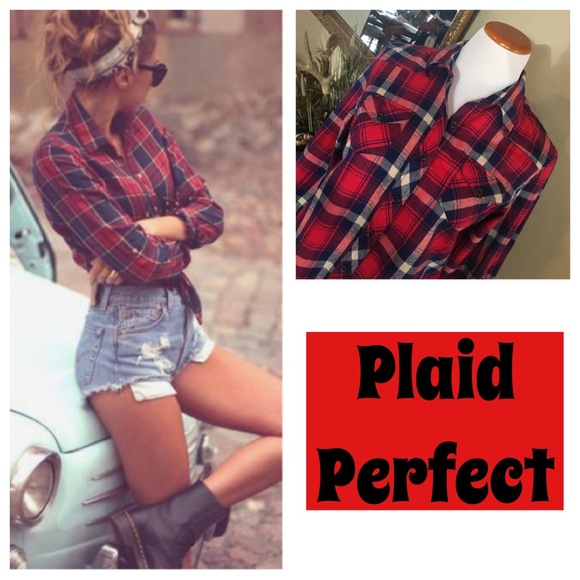 Angie Tops - Angie Flannel