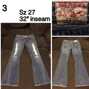 True Religion jeans 27