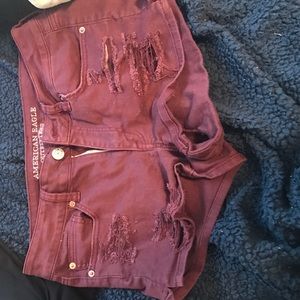 American eagle jean shorts