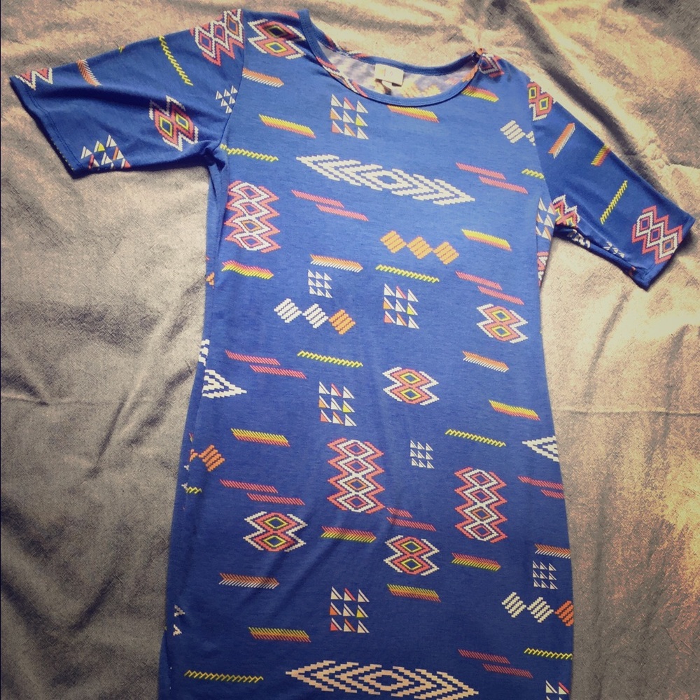 LuLaRoe Size L Julia Dress