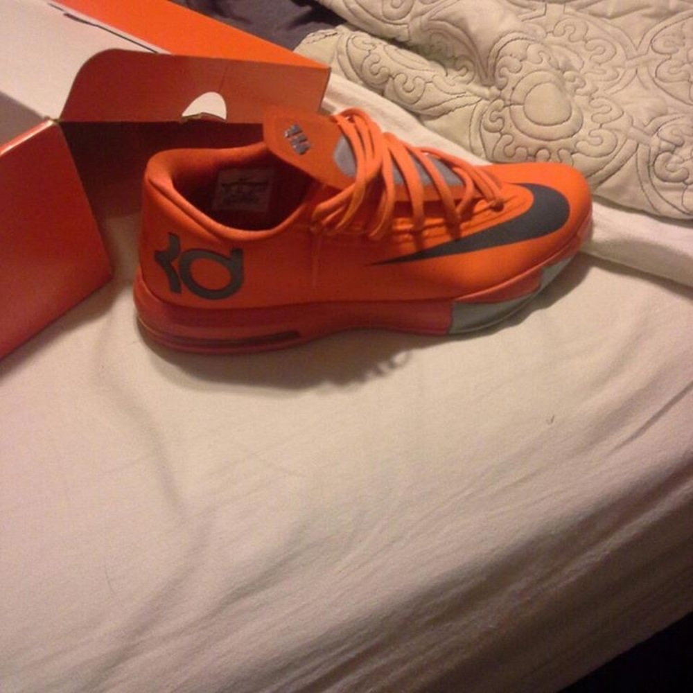 all orange kd 6's
