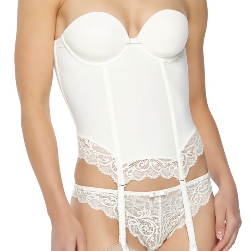 Simone Perele Celeste Bustier 32B Ivory NWT