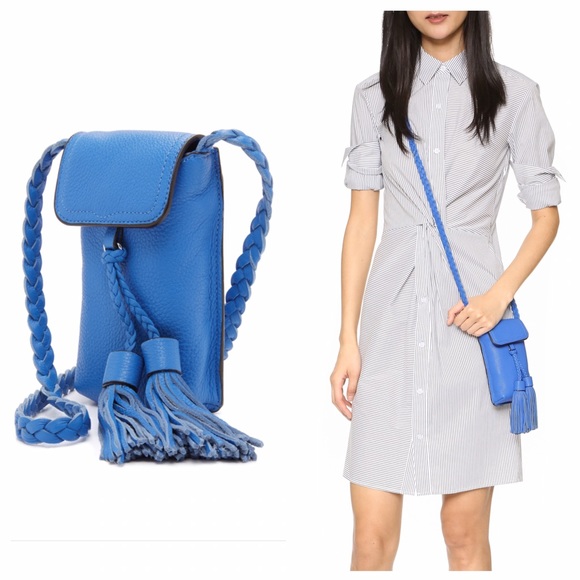 Rebecca Minkoff Bags - Rebecca Minkoff Isobel Phone Crossbody in Blue Rebecca Minkoff Bags - Rebecca Minkoff Isobel Phone Crossbody in Blue
