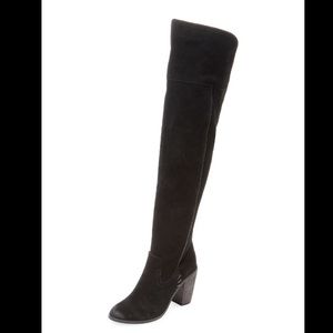 Oden suede over the knee boots