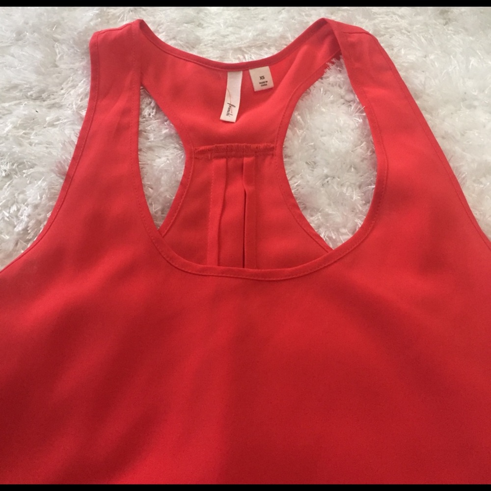 SOLD Perfect coral racer back tank from Nordstrom - Picture 2 of 6