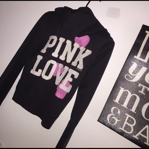 🌸Victoria secret zip up hoodie🌸