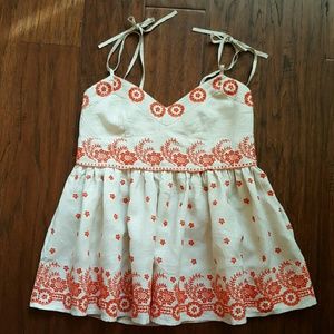 Anthropologie (Lithe) Linen Camisole NWOT