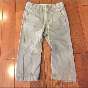 Toddler (boy) khaki pants