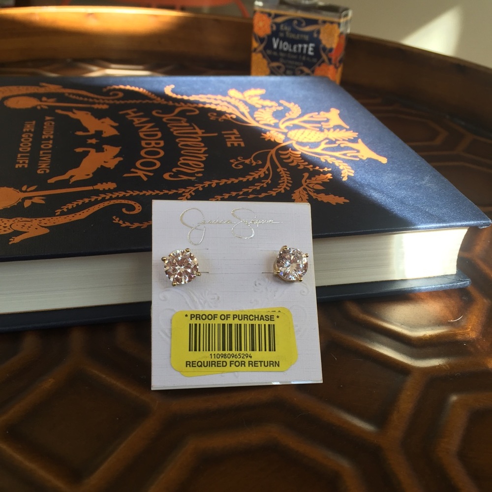 NWT Jessica Simpson Crystal Studs
