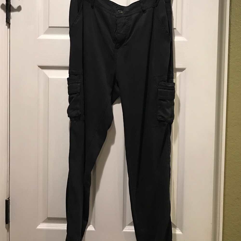 Black jogger pants