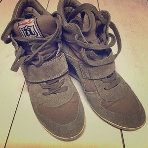 Worn ASH sneakers wedge size 7