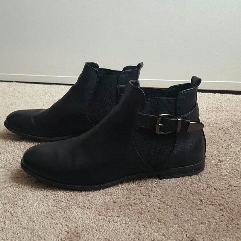 Black booties