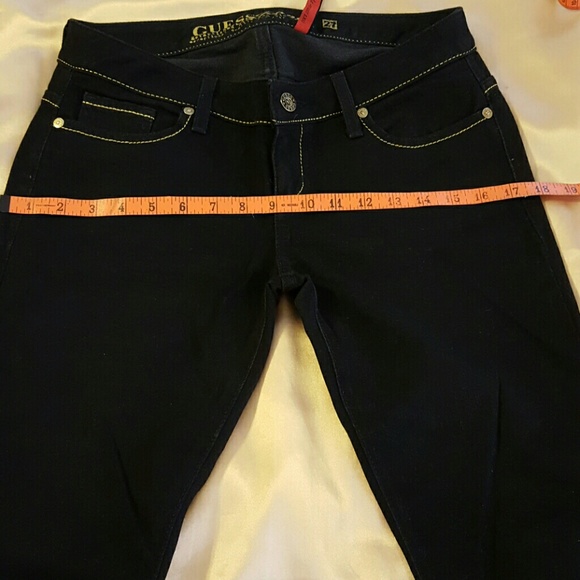 Guess  Denim - Guess black Jeans straight Leg size 27.