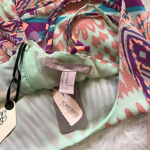 Summer Multi Color Blouse - Picture 4 of 5