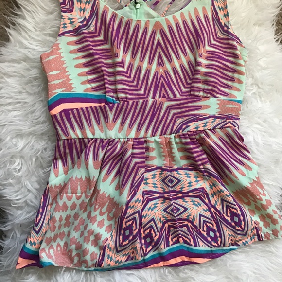 Summer Multi Color Blouse - Picture 5 of 5