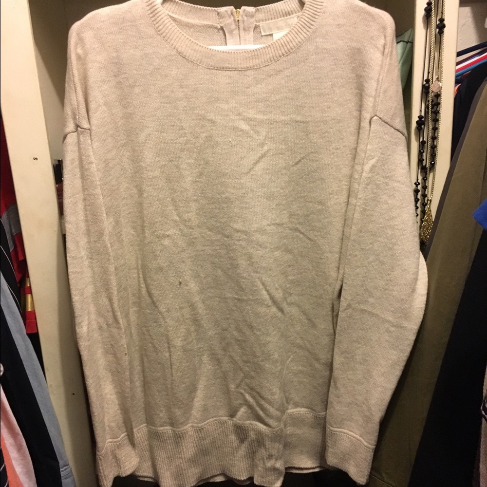 Cream sweater