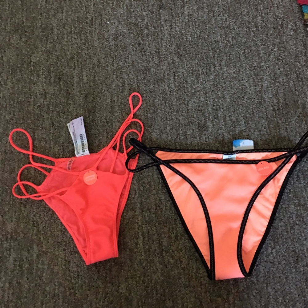 Bundle of forever 21 swim bottoms