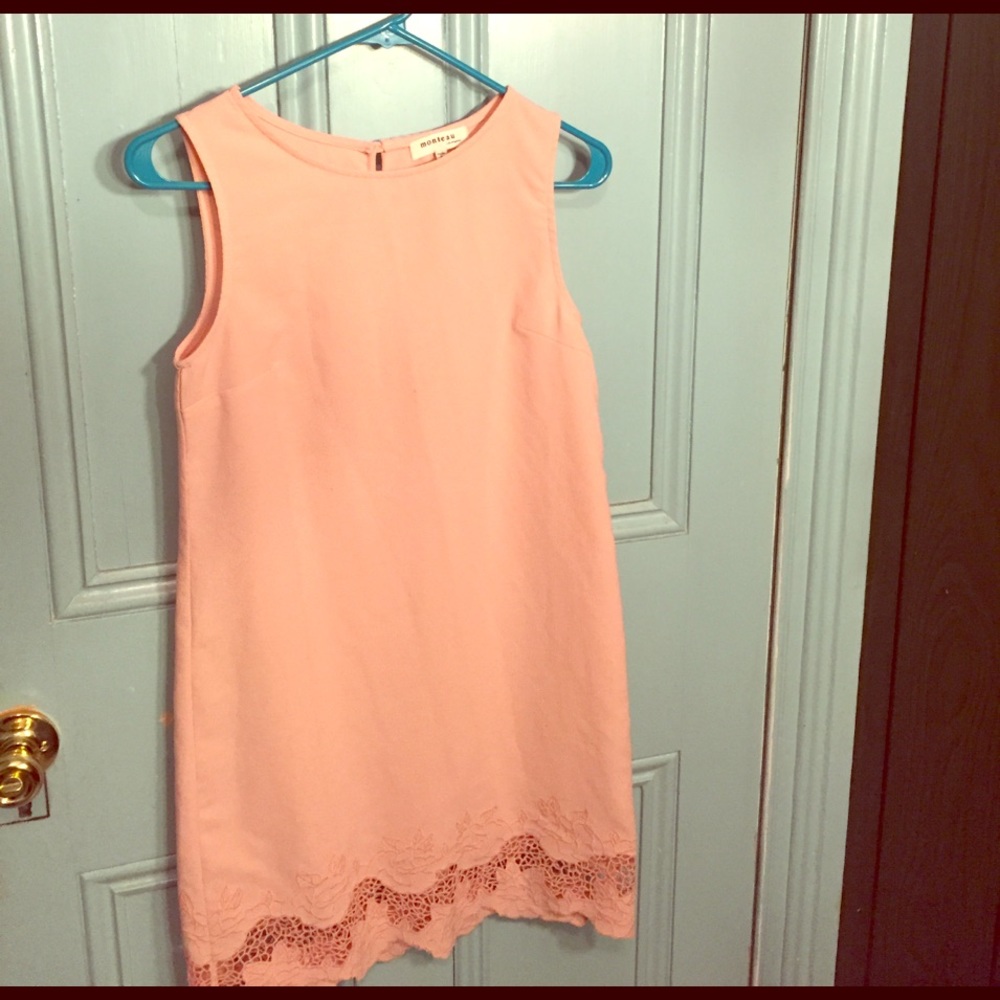 Monteau Blush Babydoll Dress