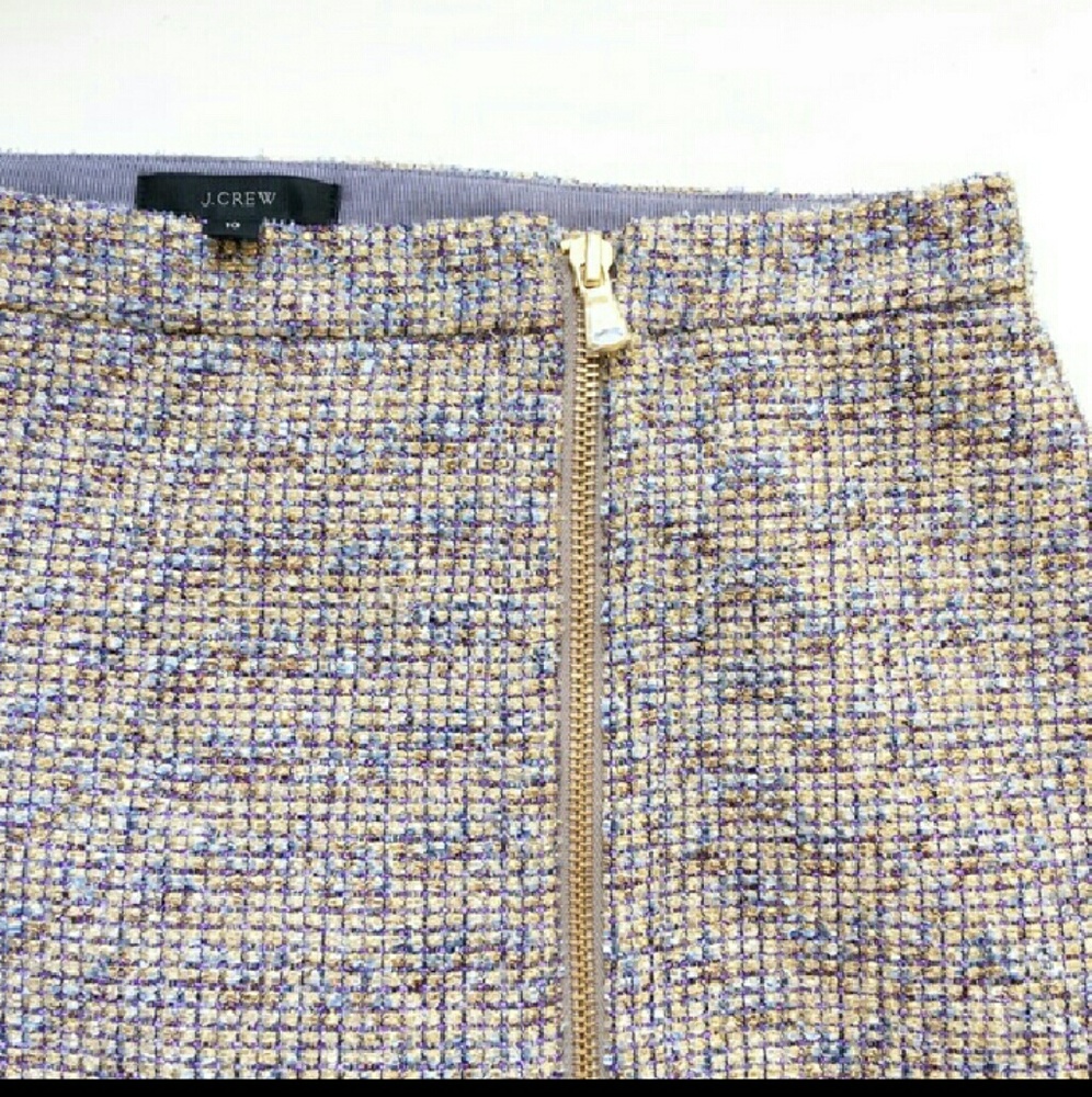 J.Crew pencil skirt in sparkle tweed