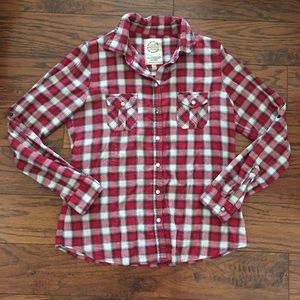Forever 21 Red Button Down