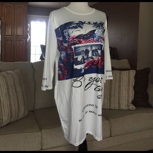 NWOT Lightweight Shirt Dress