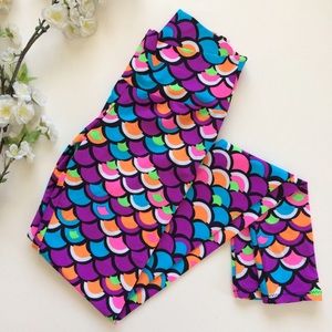 Mermaid Print Leggings