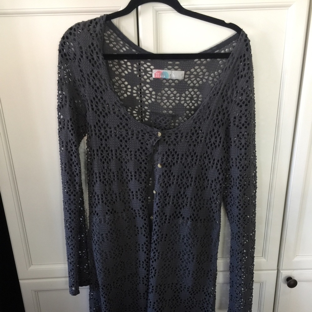 Crocheted cardigan