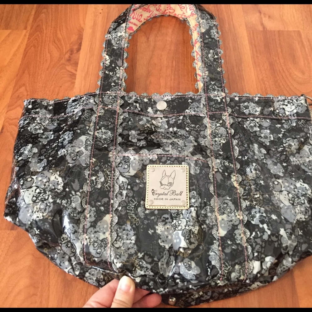Crystal ball tote bag