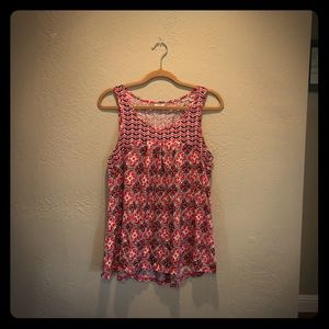 Trapeze style tank top