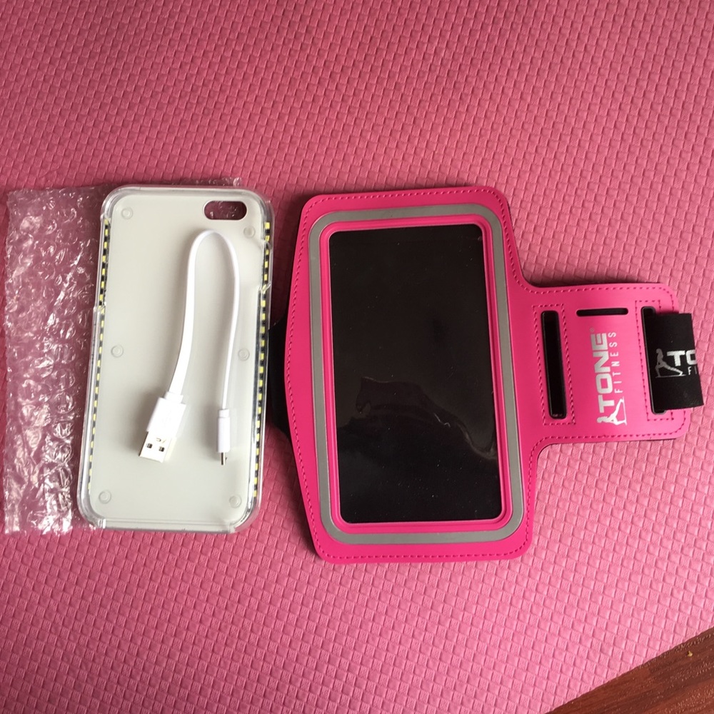 iPhone 6 Plus case LED selfie light