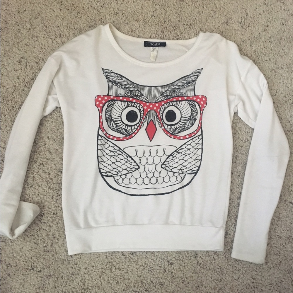 Q Owl Sweater