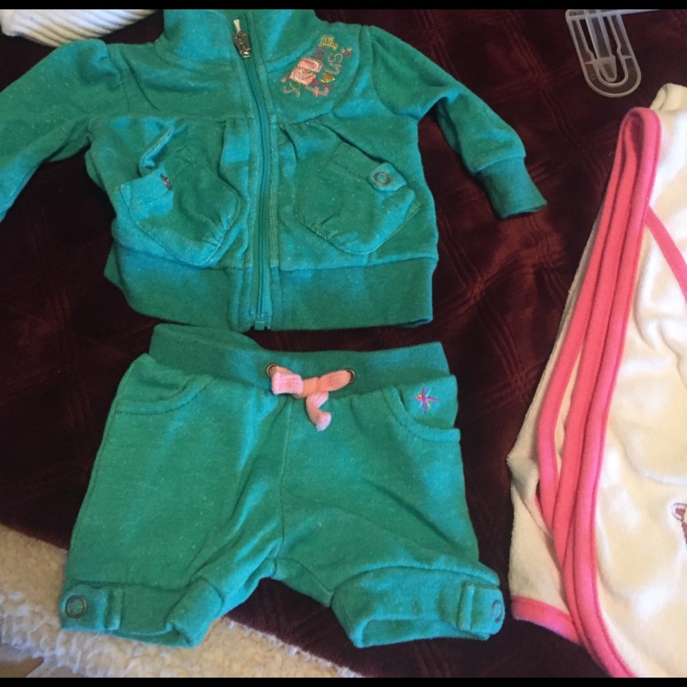 Two piece baby girl outfit