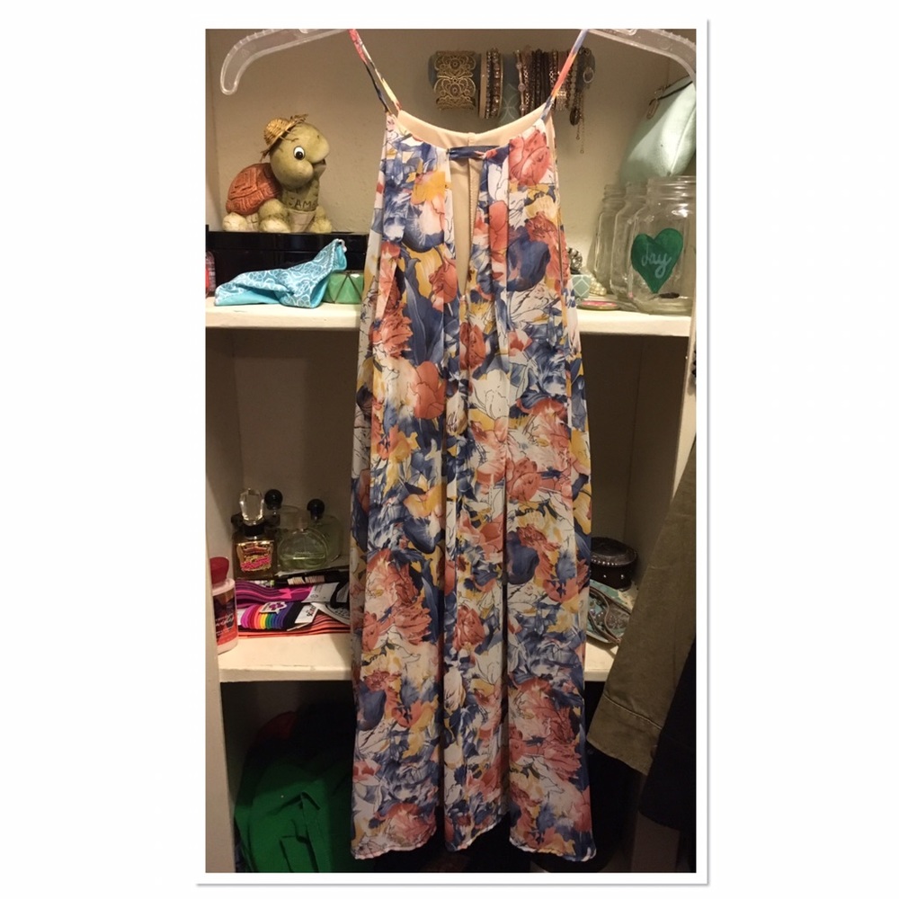 Floral mini dress