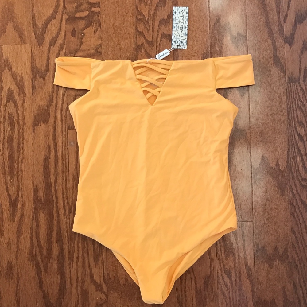 NWT FRANKIES BIKINIS BROOKLYN ONE PIECE MANGO Sml