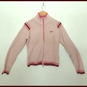 👚VINTAGE! Le Tigre Zip-Up Sweater