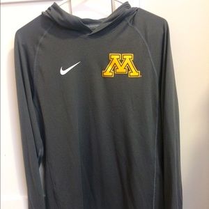 University of Minnesota long sleeve top with hood