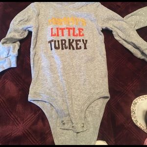 Thanksgiving onesie