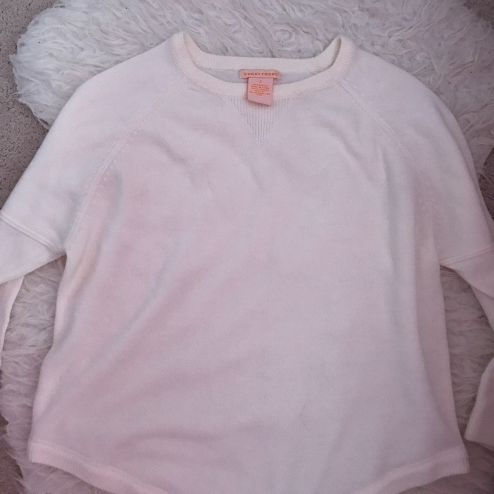 White Scoopneck Sweater